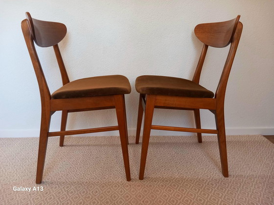 Image 1 of 2x Danish Farstrup Dining Chair