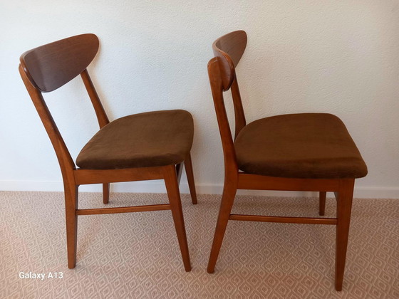 Image 1 of 2x Danish Farstrup Dining Chair