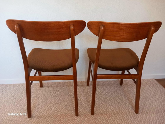 Image 1 of 2x Danish Farstrup Dining Chair