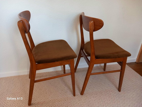 Image 1 of 2x Danish Farstrup Dining Chair