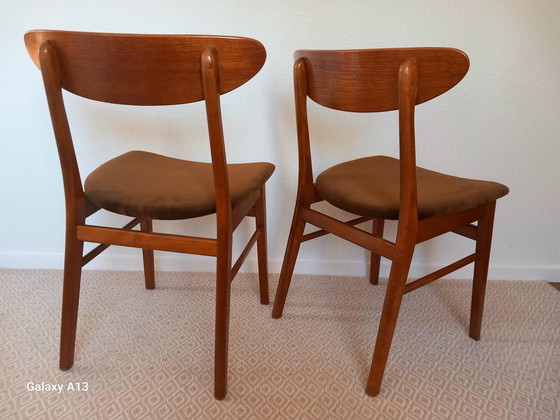 Image 1 of 2x Danish Farstrup Dining Chair