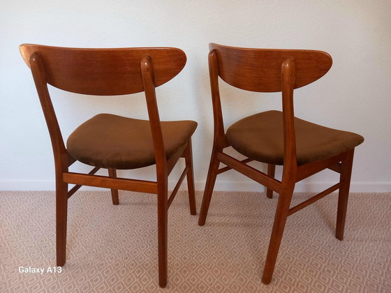 Image 1 of 2x Danish Farstrup Dining Chair