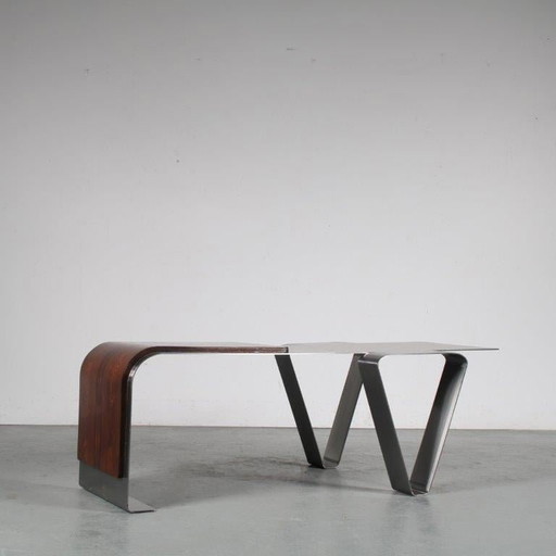 Coffee Table in the style of Michel Boyer, France 1970