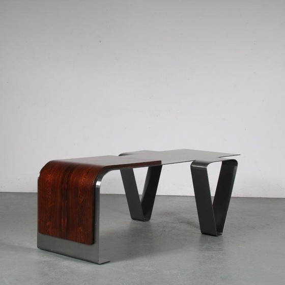 Image 1 of Coffee Table in the style of Michel Boyer, France 1970