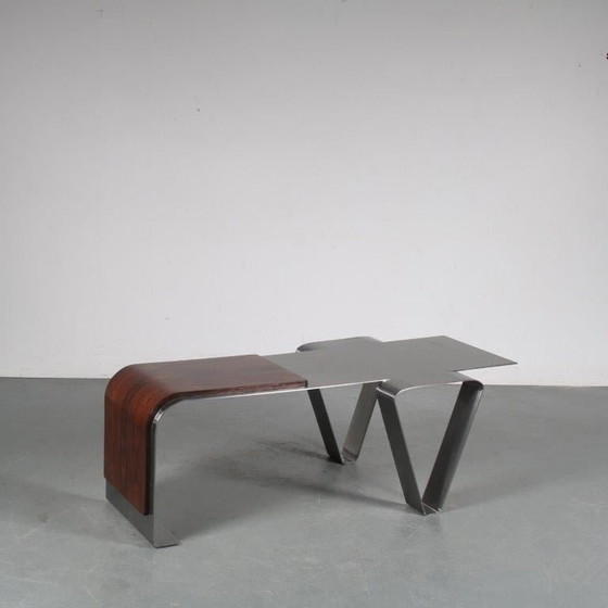 Image 1 of Coffee Table in the style of Michel Boyer, France 1970