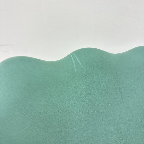 Image 1 of Sillón de cuero estilo Memphis, década de 1980