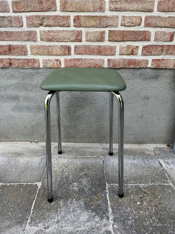 Image 1 of Mid - Century Soudexvinyl stool