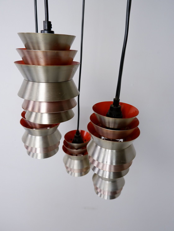 Image 1 of Lakro Cascade Pendant Lamp, 1970s