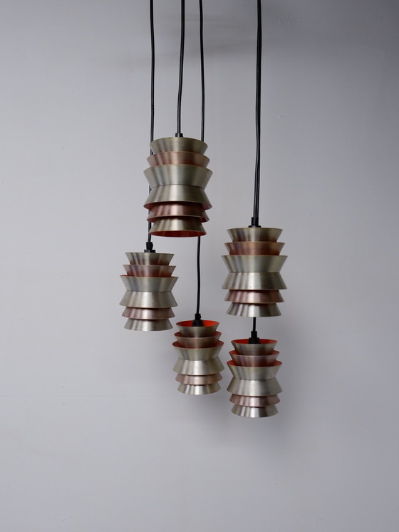 Image 1 of Lakro Cascade Pendant Lamp, 1970s