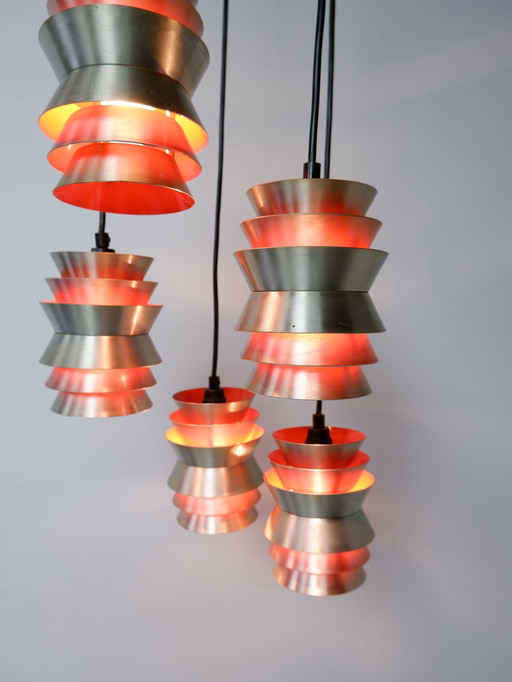 Lakro Cascade Pendant Lamp, 1970s