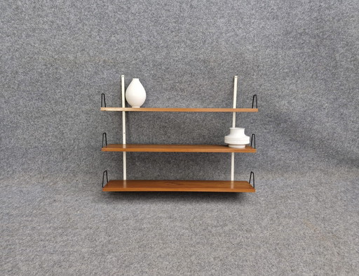 Shelf Teak 60s Danish Mid - Century Design "String Style" Vintage Retro 60S