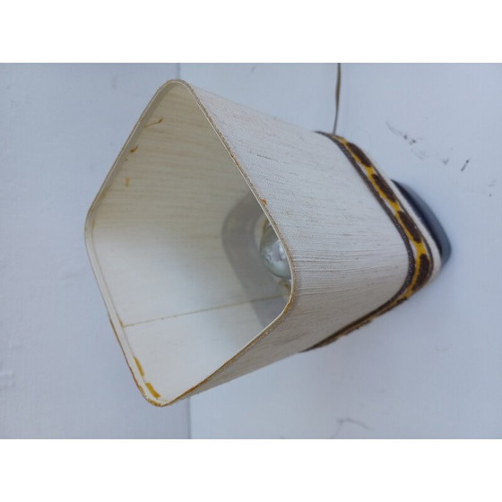 Image 1 of Lampada vintage in bachelite e tessuto, 1960
