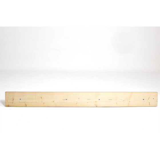 Image 1 of Vintage coat rack in solid pine, selected by Charlotte Perriand for Les Arcs, 1960