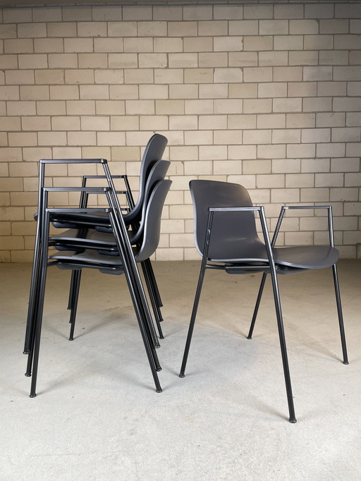 4X Hay Aac18 Chair In Soft Black