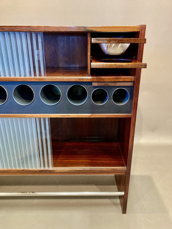 Image 1 of Erik Buch" Scandinavian Design Rosewood Bar 1960.