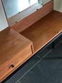 Coiffeuse en teck Mid Century Modern