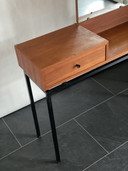Coiffeuse en teck Mid Century Modern