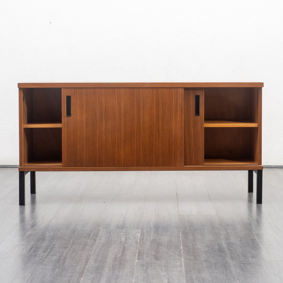 Image 1 of 70s sideboard, noyer, restauré, 140cm