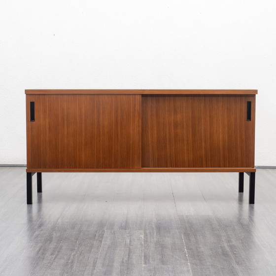 Image 1 of 70s sideboard, noyer, restauré, 140cm