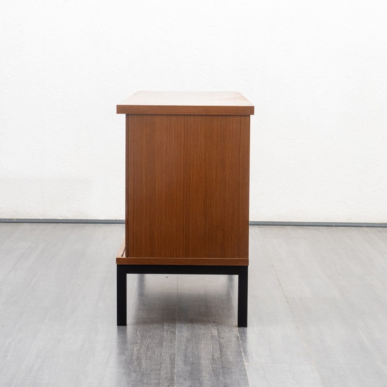 Image 1 of 70s sideboard, noyer, restauré, 140cm