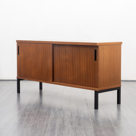 Image 1 of 70s sideboard, noyer, restauré, 140cm