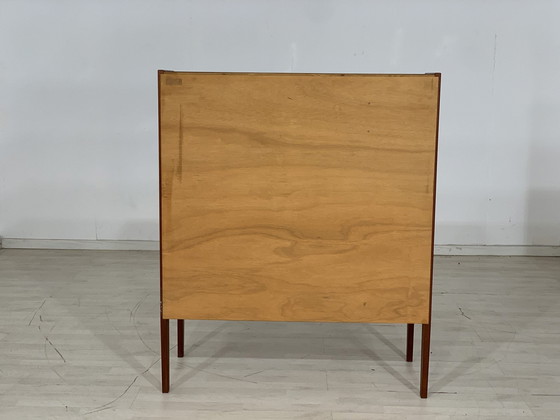 Image 1 of Danish teak secretary desk writing desk chest of drawers kai kristiansen