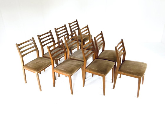 Image 1 of 10x dining chair Wilhelm Benz