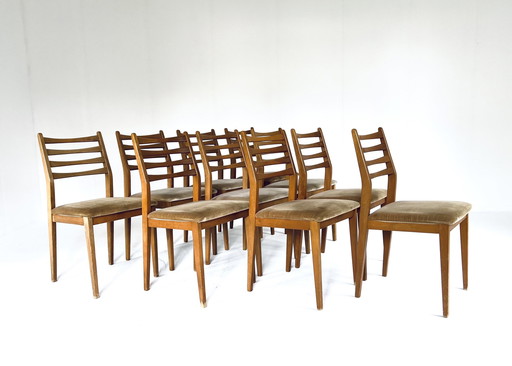 10x dining chair Wilhelm Benz