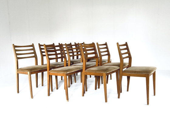 Image 1 of 10x dining chair Wilhelm Benz