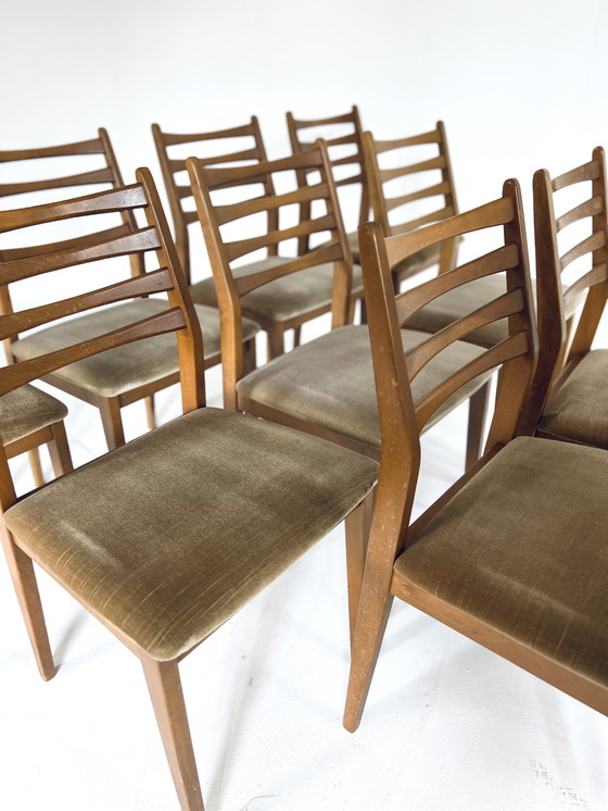 Image 1 of 10x dining chair Wilhelm Benz