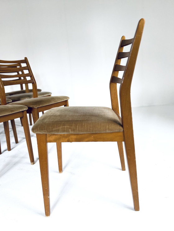 Image 1 of 10x dining chair Wilhelm Benz