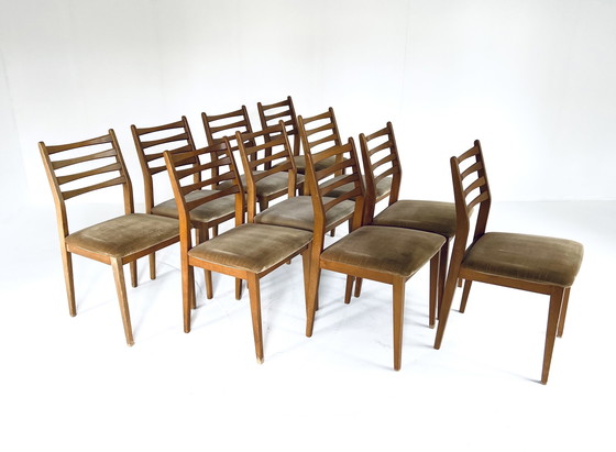 Image 1 of 10x dining chair Wilhelm Benz