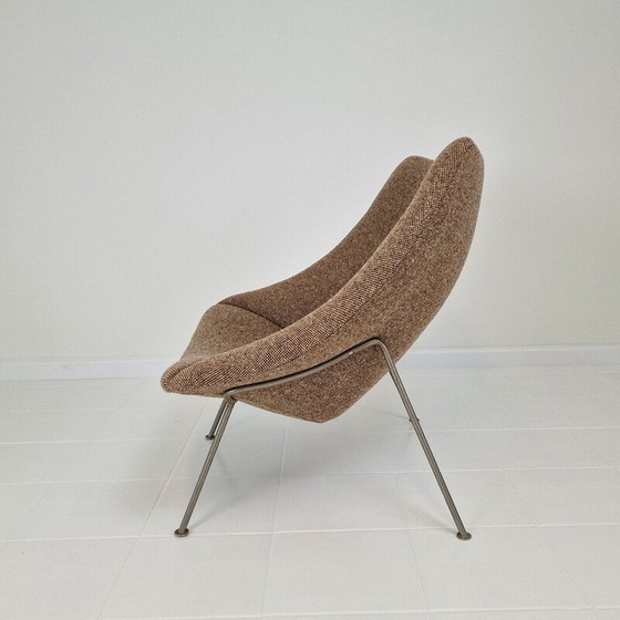 Image 1 of Vintage Oyster armchair with ottoman by Pierre Paulin for Artifort, 1960s