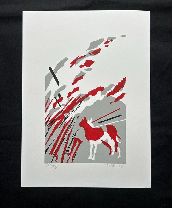 Image 1 of Screen print Rob Vermeer