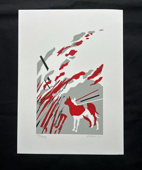 Image 1 of Screen print Rob Vermeer