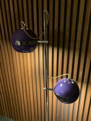 Lampada vintage anni '70 - Viola