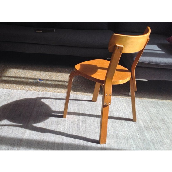 Image 1 of Chair 69 in bentwood and pinewood, Alvar AALTO, Artek edition - 1937