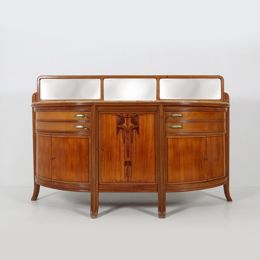 French Art Nouveau Credenza By Maurice Dufrene, 1911