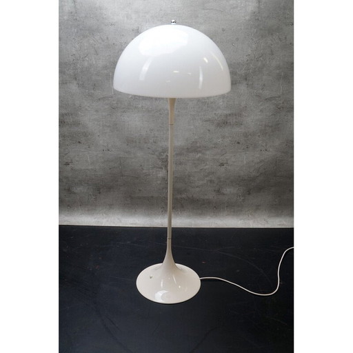 Vintage Abs plastic floor lamp by Verner Panton for Louis Poulsen, Denmark 1970