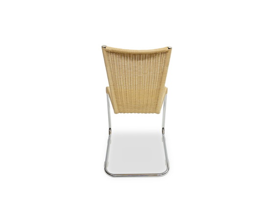 Image 1 of 4X Tecta Wk 724 chairs | cantilever chairs Tecta wickerwork