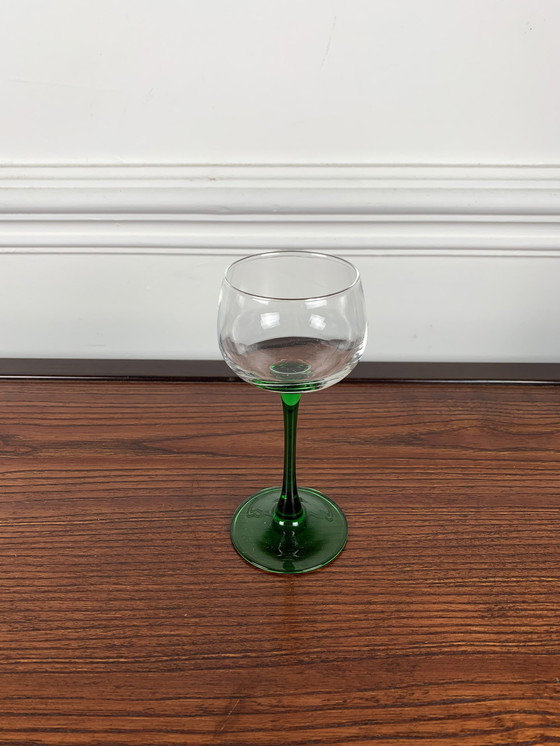 Image 1 of  Set Of 6 Alsatian Wine Glasses 