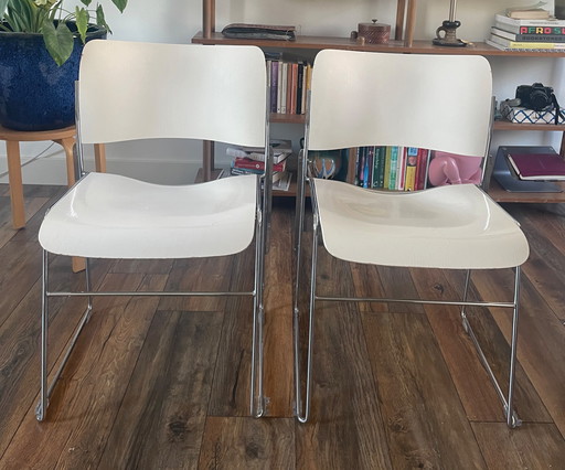 2x David Rowland chairs