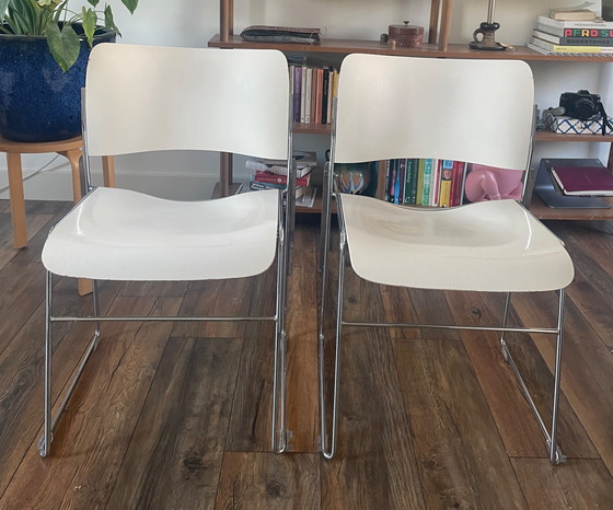 Image 1 of 2x David Rowland chairs