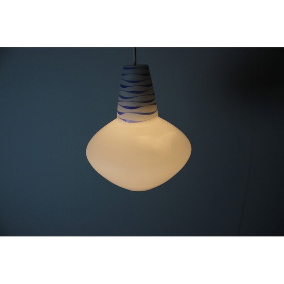 Image 1 of Lampada a sospensione in vetro vintage, Cecoslovacchia, anni '60