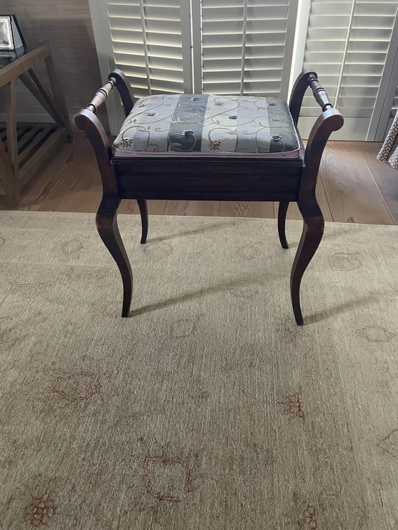 Image 1 of Piano Stool, Antique, Mahogany