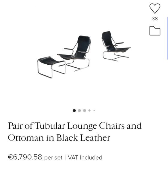 Image 1 of Poltrona vintage in pelle di sella