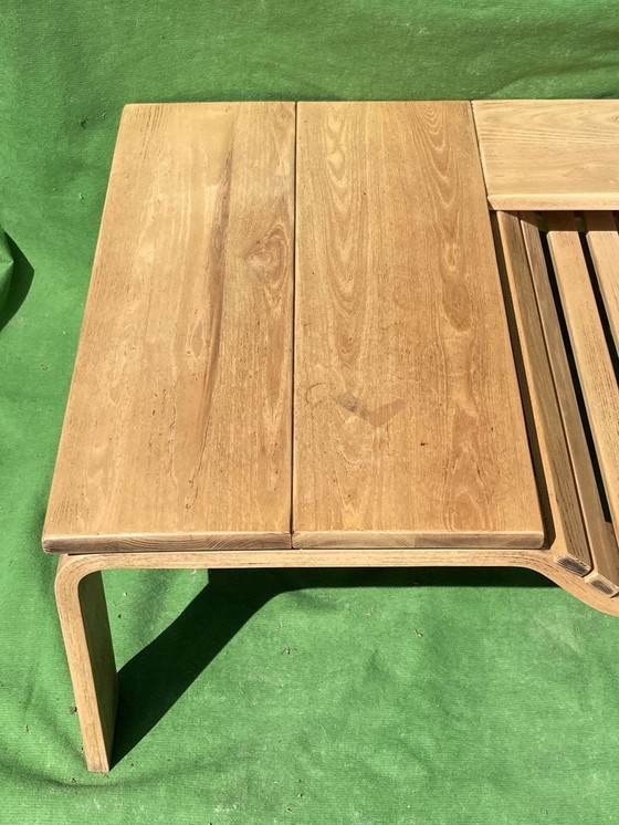 Image 1 of Mid - Century Dutch slatted Coffee Table