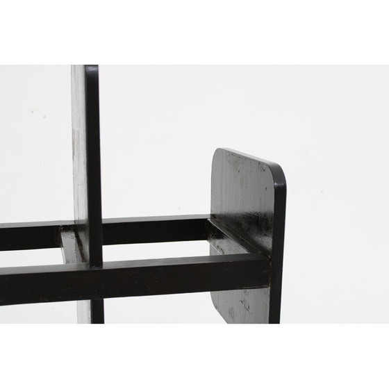 Image 1 of Vintage wooden flower stand, Czechoslovakia 1950s