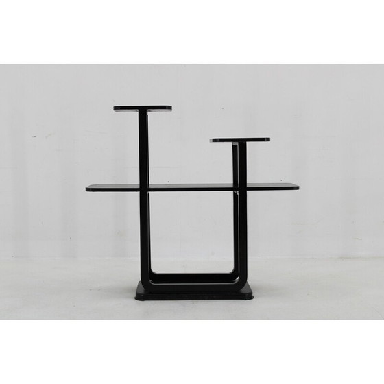 Image 1 of Vintage wooden flower stand, Czechoslovakia 1950s