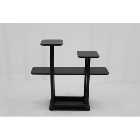 Image 1 of Vintage wooden flower stand, Czechoslovakia 1950s
